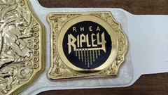 Rhea Ripley Women Heavyweight Championship Belt Wrestling Title 2mm Brass Adult