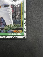 Nick Kurtz 2026 Topps Series 2 91-AS39 All Star Game Parallel