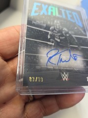 2025 Topps Exalted WWE R-Truth Black And White Acetate Teal Paralell Auto /99