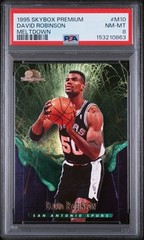 David Robinson 1995-96 Skybox Premium Meltdown #M10 PSA 8 RARE
