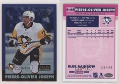 2020 O-Pee-Chee Platinum Retro Blue Rainbow Pierre-Olivier Joseph Rookie RC 1g69