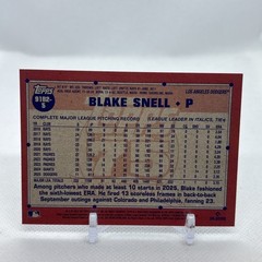 2026 Topps Series 2 75th Anniversary 1991 Retro Insert Blake Snell #91B2-5 LAD