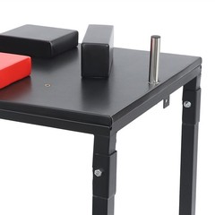 Foldable Arm Wrestling Table W/ Elbow & Forearm Pad Professional Battle Table