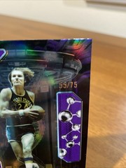 Rick Barry 2025-26 Topps Chrome Update Series Clutch Gene Purple Refractor /75