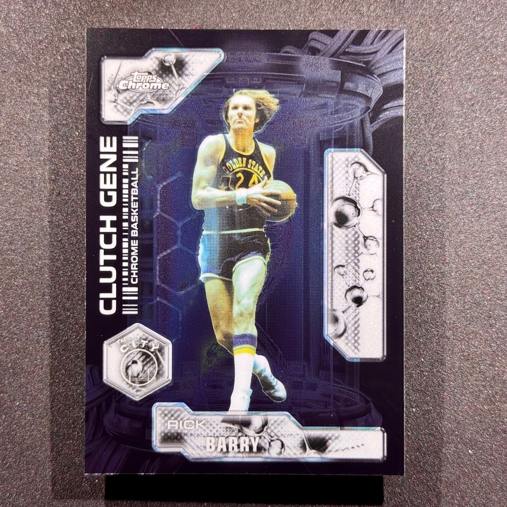2025-26 Topps Chrome #CG-29 Rick Barry Clutch Gene