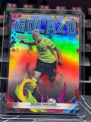 2021-22 Topps Chrome Uefa Champions League – Golazo Erling Haaland #G-1