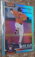 2026 Topps Nick Allen Aqua Foil and Rainbow Foil