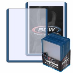 4 packs of 25 (100) BCW 3&Prime; x 4&Prime; Blue Border Topload Standard Sized Card Holders