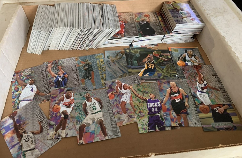 1996-97 Fleer Metal Basketball 1 – 250 Complete Your Set Iverson, Ray Allen