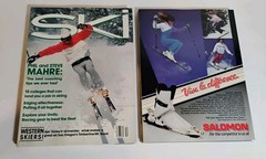 Ski Magazine 1984 Lot (6) XIV Olympic Specials Poster 85 Buyers Guide Mahre