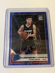 Tyler Herro 2019-20 Panini Donruss Optic Rated Rookie Blue Velocity Prizms RC