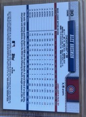 2026 Topps Chrome Alex Bregman Chicago Cubs #30 Black Wave Refractor /10