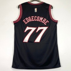 VJ Edgecombe #77 Embroidered Jersey, Black, S-2XL