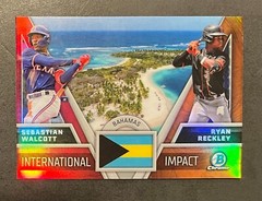 ⚾(you pick) 2024 Bowman CHROME, International Impact Inserts🔴🔵🟡🟢