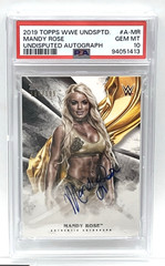 MANDY ROSE – 2019 WWE TOPPS UNDISPUTED ON CARD AUTOGRAPH #184/199 – PSA 10 GEM