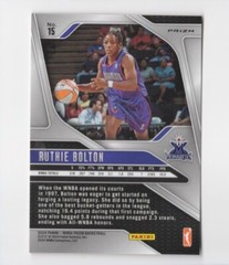Ruthie Bolton 2024 Panini Prizm WNBA #15 Ice Orange Prizms Sacramento Monarchs