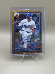 2026 Topps Series 2 Silver Pack Autograph Gold /50 #91C2-10 Alex Freeland RC🔥