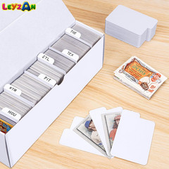 150PCS Trading Card Dividers for Mtg/Tcg/Sports Cards Vertical Storage Box
