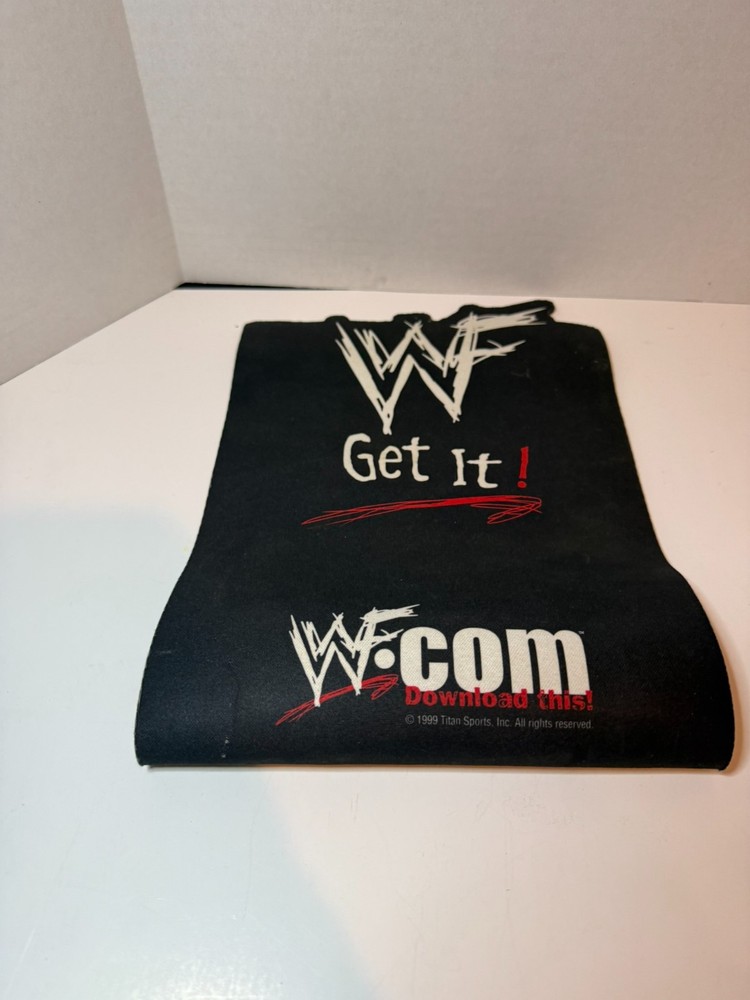 Vintage 1999 WWF Get It – mouse pad WWE Titan Sports Collectible