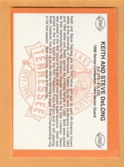 Keith Steve DeLong Tennessee Volunteers 1990 Card #292 Knoxville TN 12I