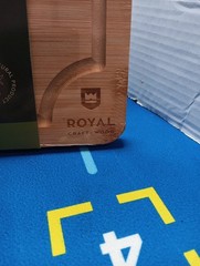 ROYAL CRAFT WOOD Bamboo Cutting Board with Juice Groove – 15L x 10W, Natural
