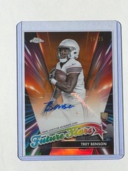 2024 Topps Chrome Future Stars Auto #FSA-TB Trey Benson RC Orange /25 🔥 SSP 🔥