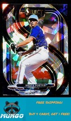 2025 Panini Select #119 Brock Porter Ice Prizms Texas Rangers