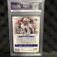 2023 Panini Prestige – Rookies Zay Flowers #390 Xtra Points Premium Signatures