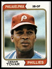 1974 Topps #538 Cesar Tovar