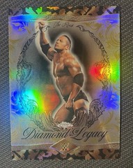 2026 Topps Chrome WWE The Rock Diamond Legacy SP RDL-13 GOLD /50 SP