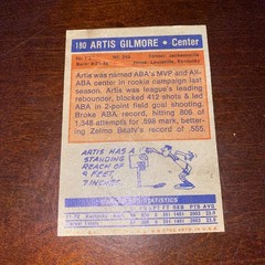 1972-73 Topps – Artis Gilmore #180 (RC)