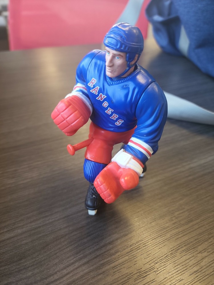 1999 Wayne Gretzky #99 Starting Lineup Pro Action NHL New York Rangers No Stick