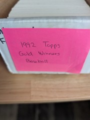 1992 Topps Gold Winners Baserball COMPLETE SET #1-792 Chipper Thome Ramirez RC