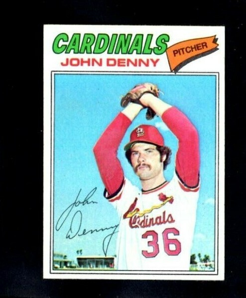 1977 Topps # 541 John Denny NM-MT