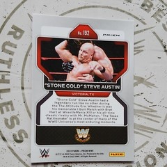 SCSA 2022 Panini Prizm Silver STONE COLD STEVE AUSTIN #192 WWE