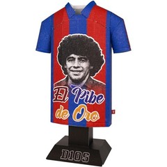 Maradona Metal Football Shirt Personalised Icon 1982/84 Golden Boy Alloy Shirt