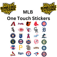 MLB One Touch Stickers – 45 Stickers – Premium Vinyl – Pick Your Team