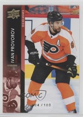 2021-22 Upper Deck Series 2 UD Exclusives 4/100 Ivan Provorov #383 16oq