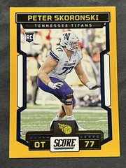 2023 Panini Score Football NFL base Gold Parallel Vets & Rookies RC – You Pick!