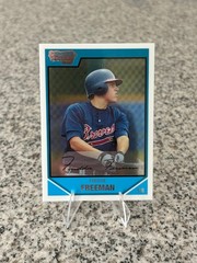 2007 Bowman Chrome 1st Draft Picks & Prospects Freddie Freeman #BDPP12 ~ Braves