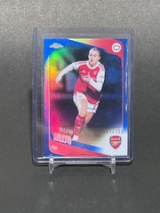 2025-26 Topps Chrome Womens UEFA #94 Alessia Russo Blue Refractor /150