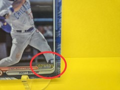 🔥🔥2024 Bowman Prospects Matt Shaw #071/125 Blue Pattern Parallel🔥🔥
