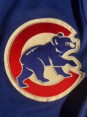 Majestic Chicago Cubs Blue MLB Replica Baseball Jersey Adult L/XL