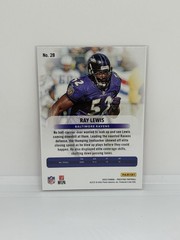 2023 Panini Prestige – #28 Ray Lewis Xtra Points Orange /50