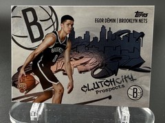 2025-26 Topps – Clutch City Prospects Egor Demin #CC-8 (RC)