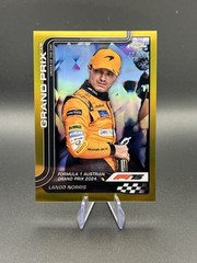 2025 Topps Chrome F1 Lando Norris Gold Refractor /50 #132 Grand Prix McLaren