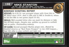 2010 Bowman Chrome Mike Stanton RC Rookie #198b Card – Quantity!