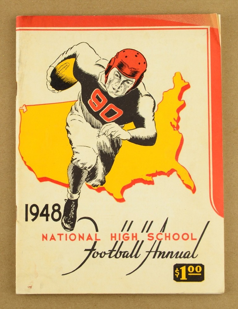 1948 National High School Football Annual Universal Sports Press 127 Pages
