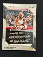 Clyde Drexler 2025-26 Prizm Basketball #163 Pink Scope Prizm /125