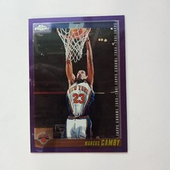 2000-01 Topps Chrome #2 Marcus Camby New York Knicks